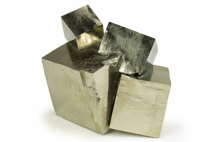 Natural Pyrite Cube Cluster - Spain #232631